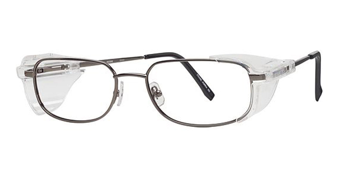 Gunmetal Wolverine W022 Safety Eyeglasses