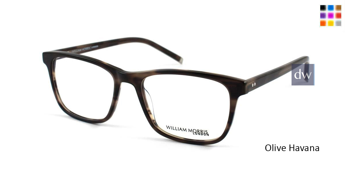 Olive Havana William Morris London WM50037 Eyeglasses.