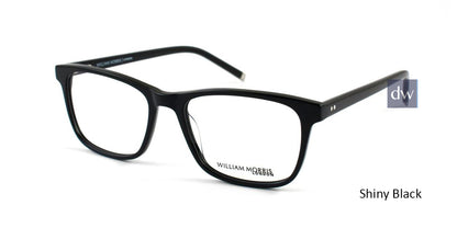 Shiny Black William Morris London WM50037 Eyeglasses.