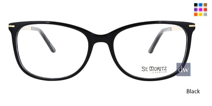 Black ST. Moritz ZOE Eyeglasses